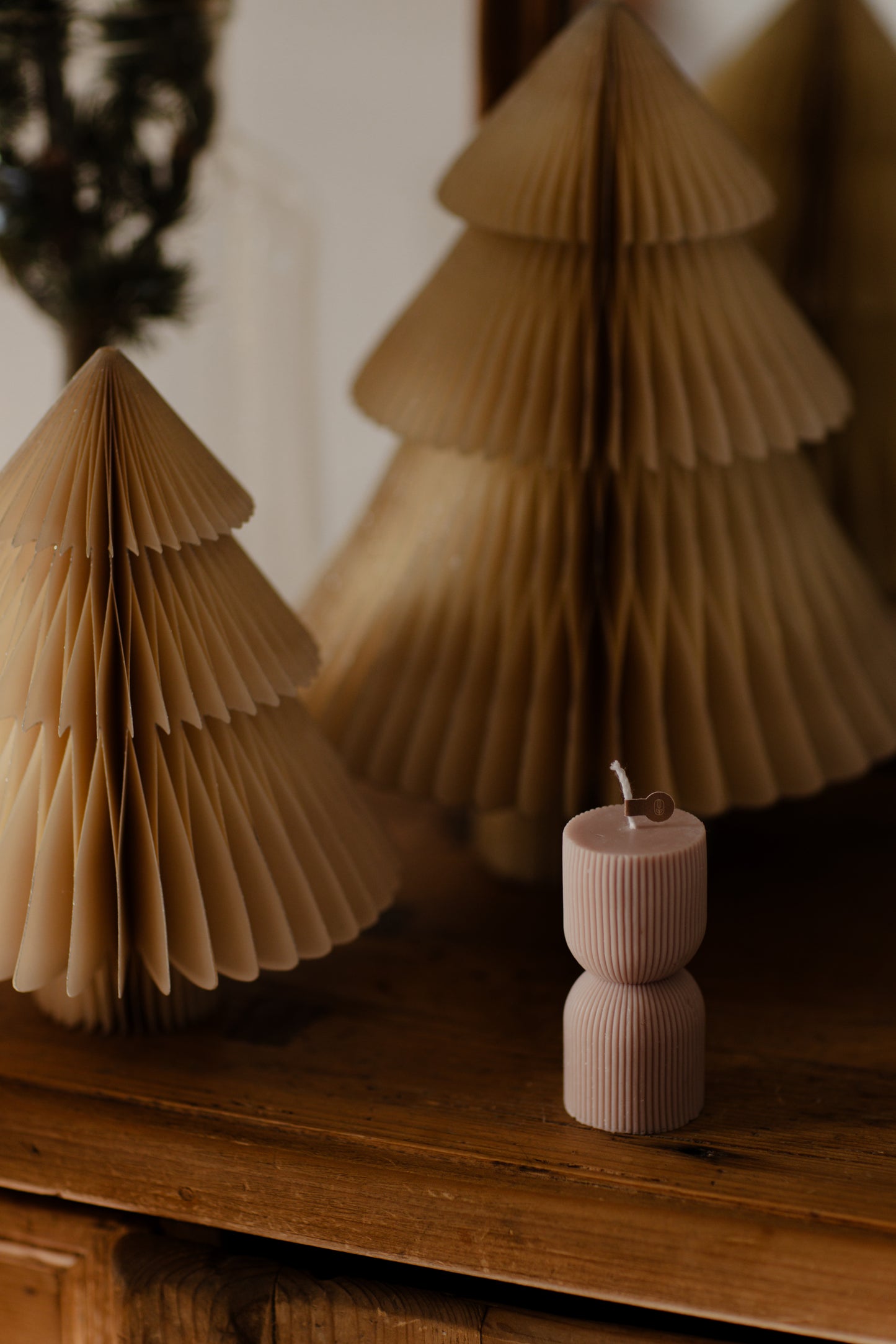 Homokóra gyertya - nude