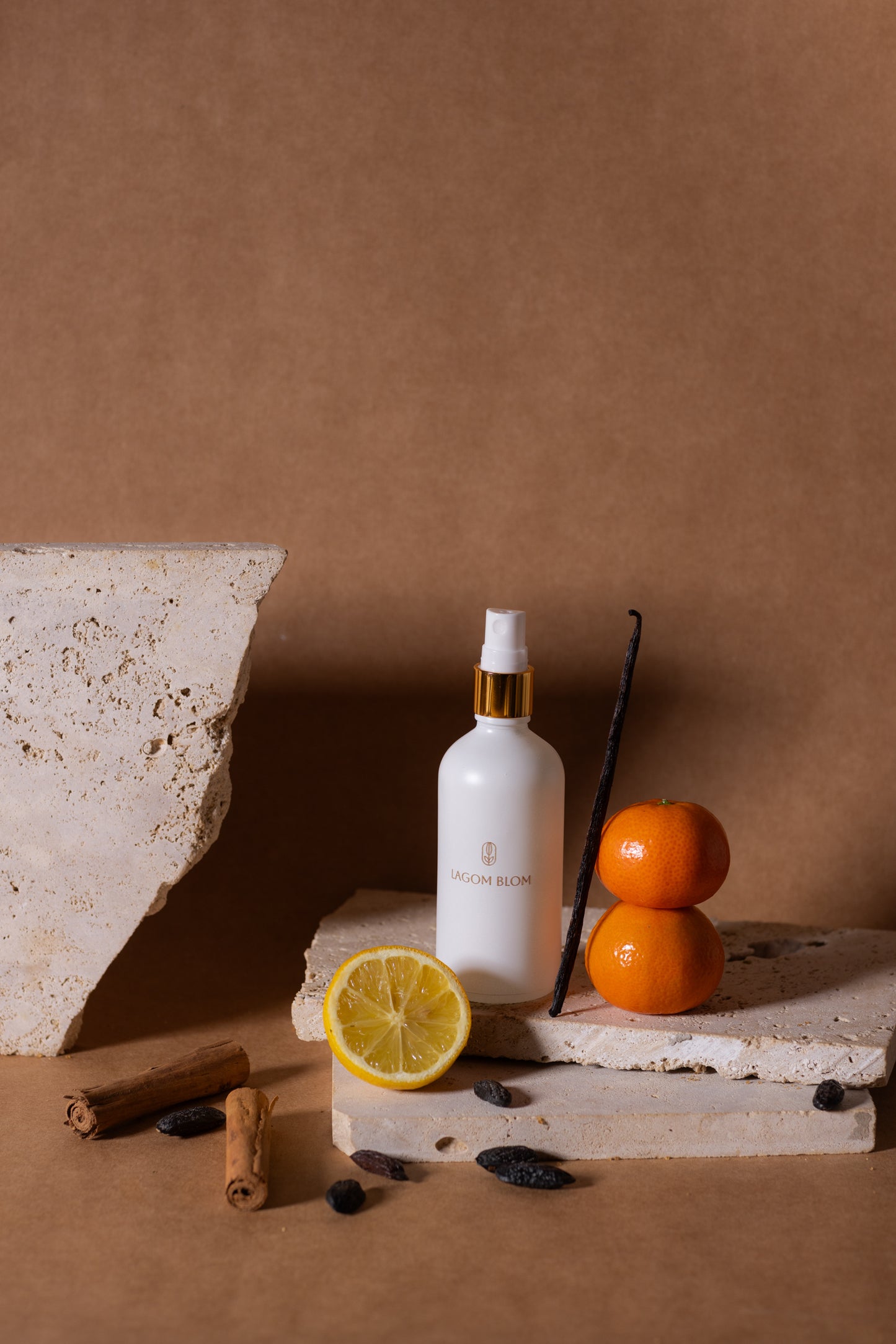Mandarin - tonka - fahéj - vanília room spray