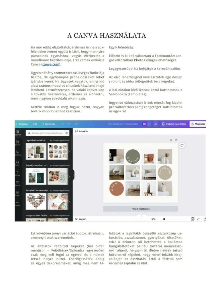 Dekorációtervező e-book