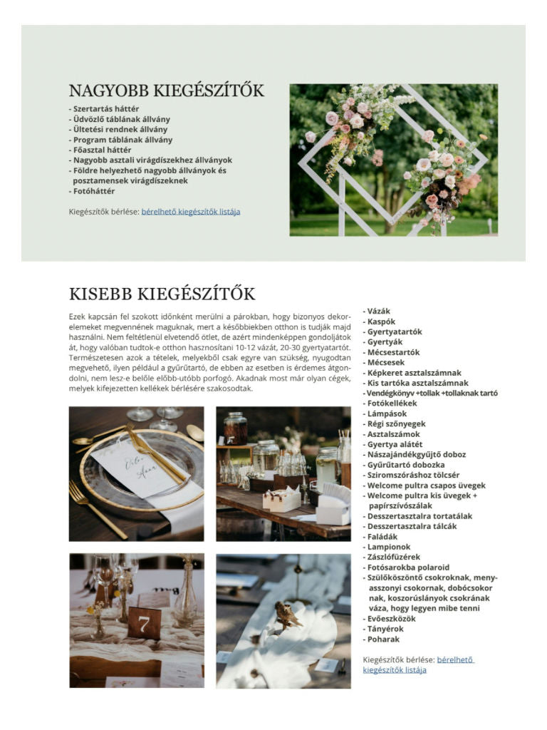 Dekorációtervező e-book